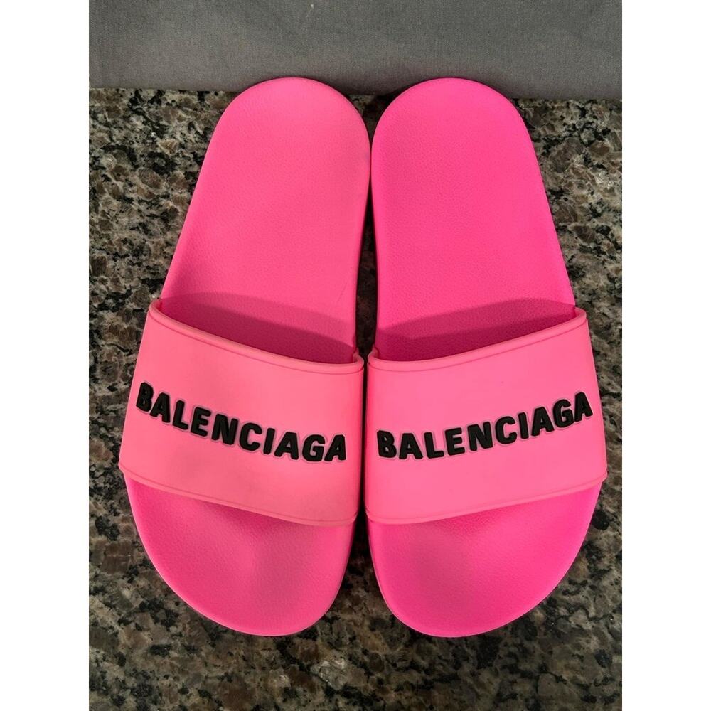 Balenciaga Women's Pool Slide Sandals Size 5 US SPB-SAL (344161) - Picture 3 of 5